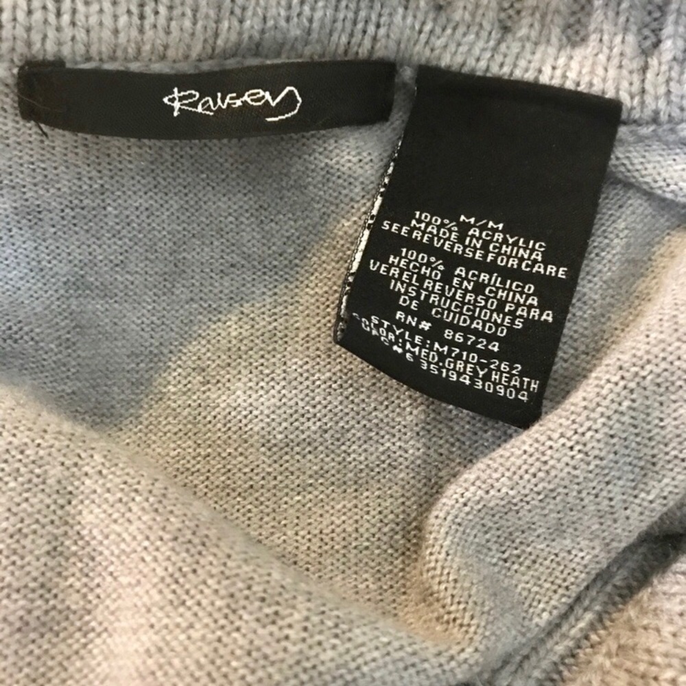 Pretty Grey Sweater. Excellent Condition! - Picture 3 of 4